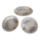 Lot De 3 Plat Terre De Fer