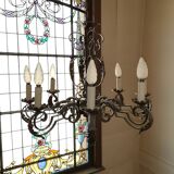 Lustre en fer forgé