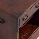 Ancient Japanese choba-dansu in cedar wood, Meiji/Taishō period (circa 1890-1920) #45