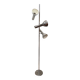 Lampadaire chromé 3 spot vintage design 70