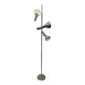 Chrome floor lamp with 3 vintage design spotlights from the 70s