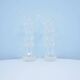 vintage set of mouth blown vases probably by Ion Tamaian