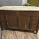 In the style of Dufresne: Art Nouveau period oak sideboard circa 1900