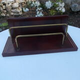 Brass leather mail carrier