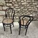 Chaises cannées