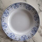 Plat ancien faïence