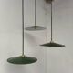 Suspensions in enamelled sheets