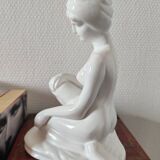 Ceramic female sculpture