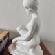 Sculpture de femme en céramique