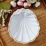 Empty porcelain pocket shell shape
