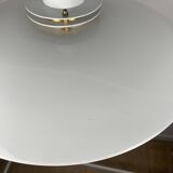 Large Danish AB BELID pendant lamp with handle, white, 1970/80