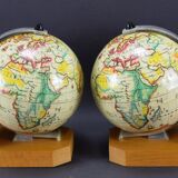 Greenhouse book vintage globes world map toys mont blanc