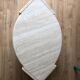 Travertine coffee table