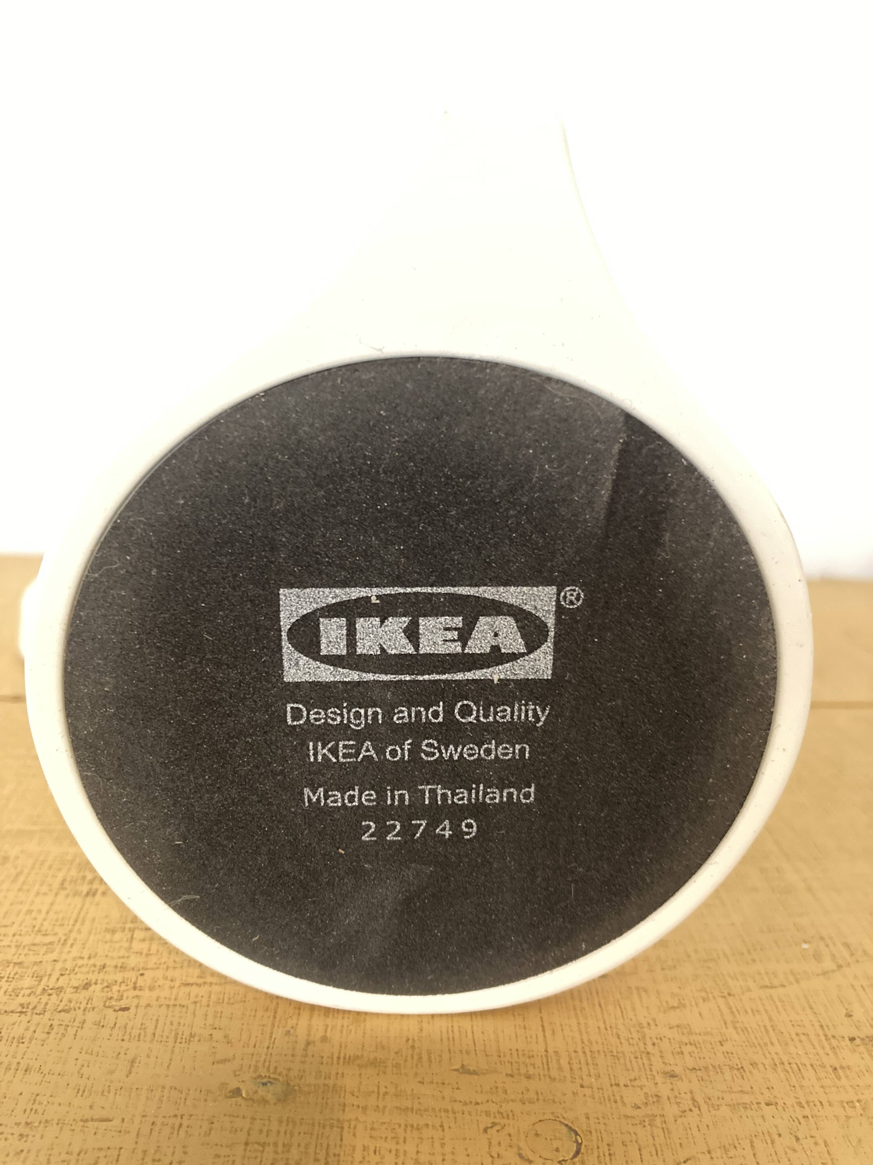 Pair of vintage Ikea Monika Mulder designer candlesticks