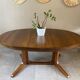 Vintage oval Baumann table