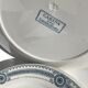 6 Flat Plates Iron Earth Carina U&C Sarreguemines (4lots)