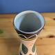 Diabolo vase West Germany MR Keramik leaves styles 70s vintage 28.5cm