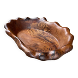 Plat en bois XL racine de thuya
