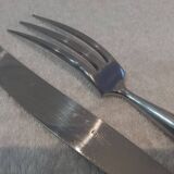 2-piece carving set, silver plated metal, Ercuis LXV 29