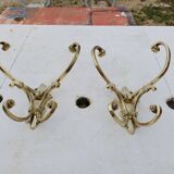 Pair of Bronze Coat Racks 1900