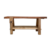 Solid wood workbench