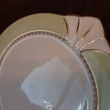 Plat rond porcelaine  opaque  S A