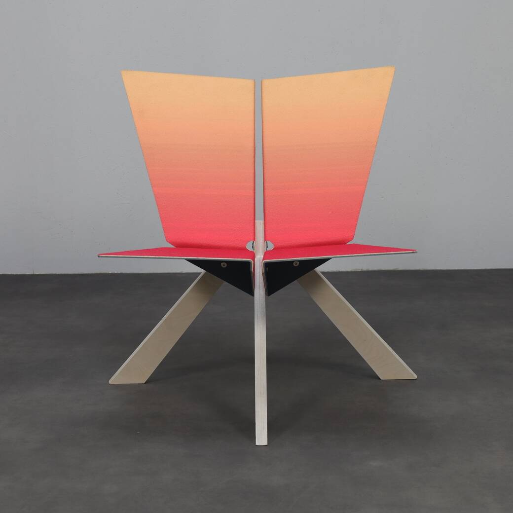 Fauteuil lounge « Farfalla » de Frans Willigers, Pays-Bas, 2018