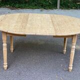 Louis Philippe extendable round dining table 160cm 20th century
