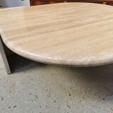 Coffee table in travertine Roche Bobois