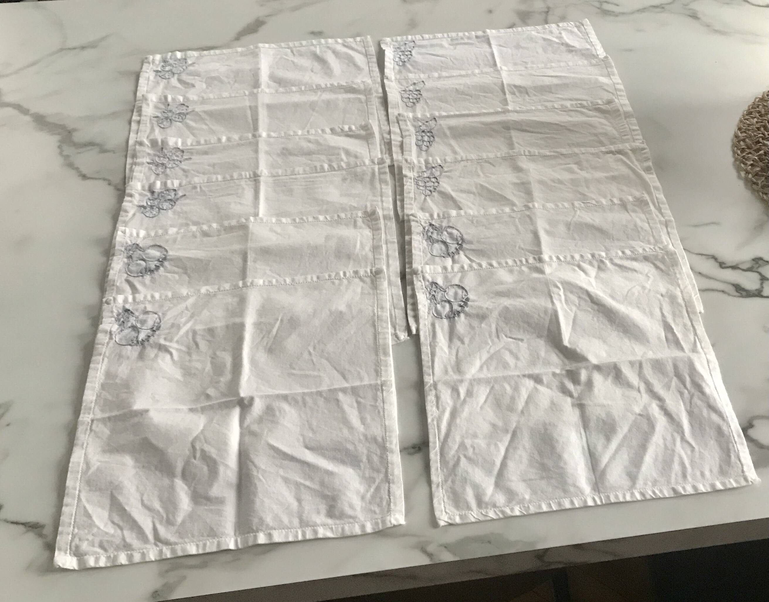 Embroidered towels