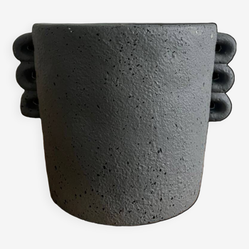 Cement plant pot