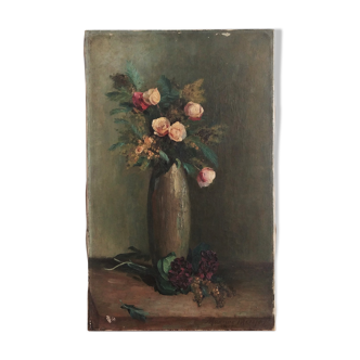 Ancient flower painting