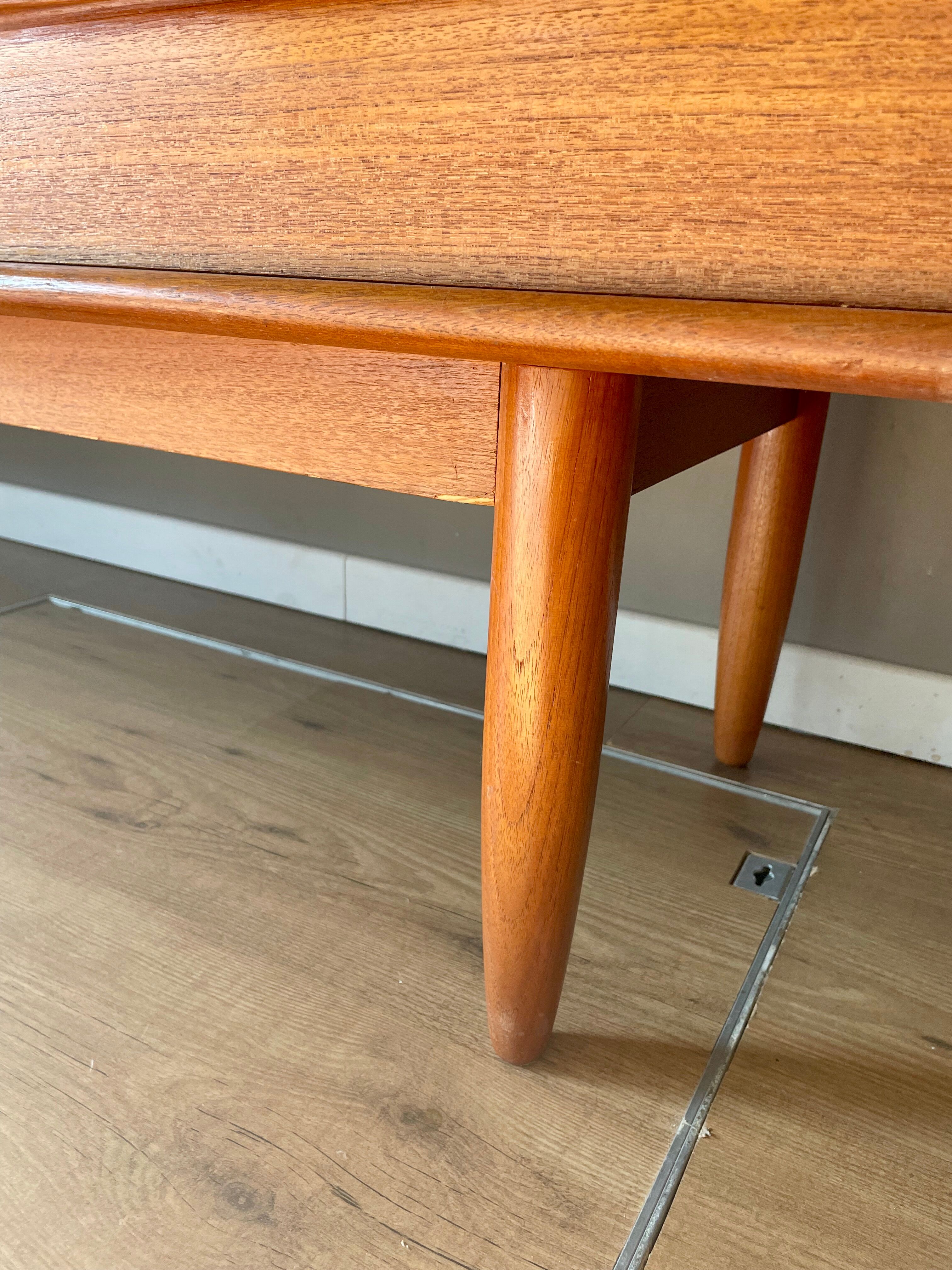 Vintage Scandinavian teak row by Bernhard Pedersen for Samcom, 1960s