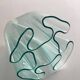 Vase mouchoir en plexi 1980