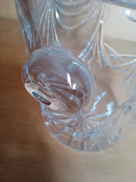 Etzel vintage crystal champagne bucket