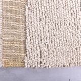 9x10 Mustard Beige Handmade Wool Moroccan Rug, 278x298Cm
