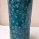 Vase céramique bleu