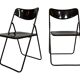 Vintage Ted Folding chairs Niels Gammelgaard for Ikea - Set of four - in Dark Brown