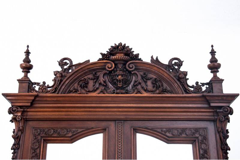 Antique wardrobe, France.