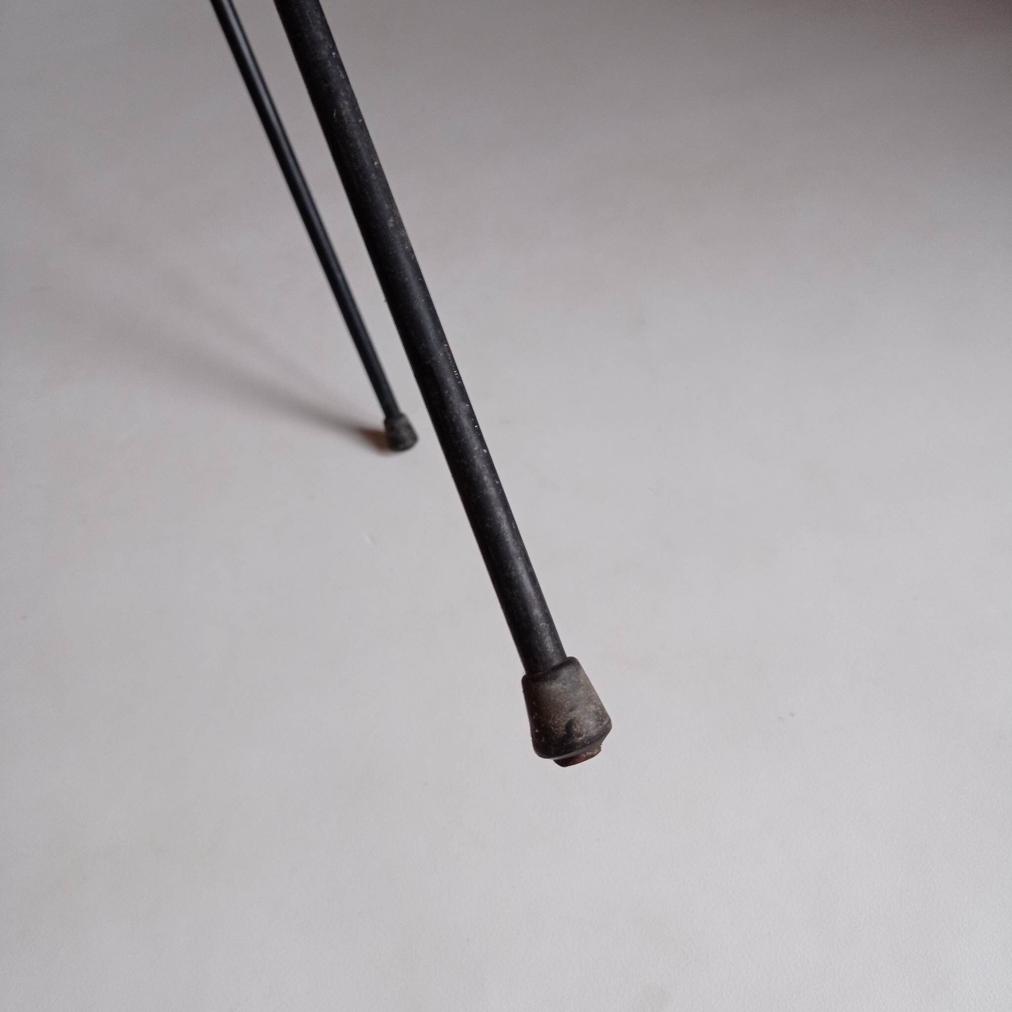 Wicker chair with Campo and Graffi armrests from the 60s.