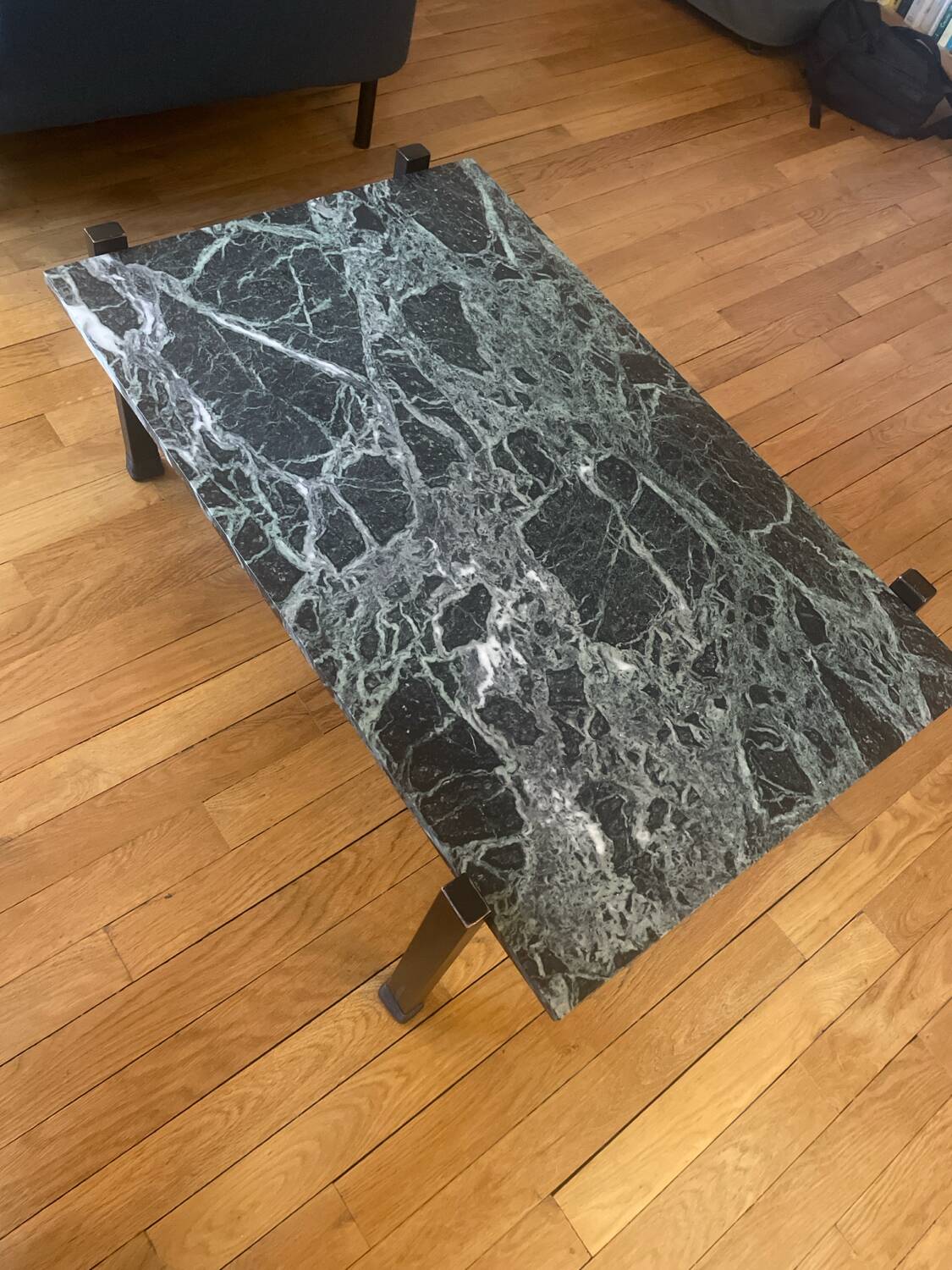 Italian marble coffee table from the 50s and 60s
