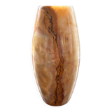 Oblong onyx vase