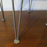 Mid century cast iron garden chair