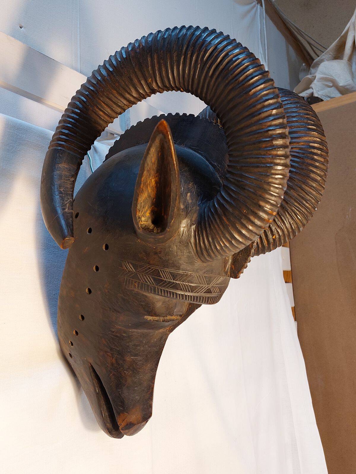 Important antelope mask - Bobo Tribe Burkina Faso