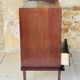 Large vintage chest of drawers with four drawers and one door in oak, circa 1960s