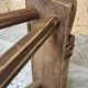 Banc de scie vintage banc rustique rural