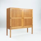 Kurt Østergaard teak Danish vintage design cabinet, 1960s