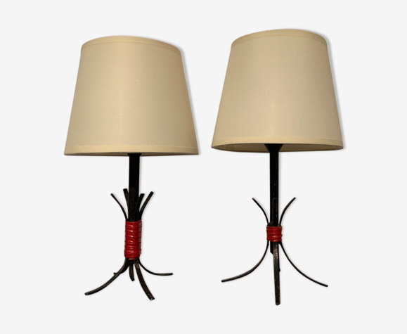 Set of 2 table lamps 50s | Selency