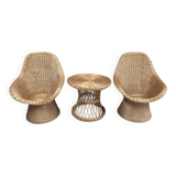 Rattan, wicker lounge set