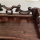 English mahogany tiered desk late 19th century